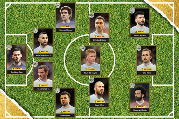 Manchester City Dominasi PFA Team of the Year 2018