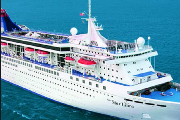 Lirik Wisata Sumut, Kapal Cruise Super Star Libra Bersandar di Pelabuhan Kuala Tanjung