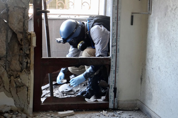 Tim Keamanan PBB diserang di Douma, Misi OPCW Tertunda