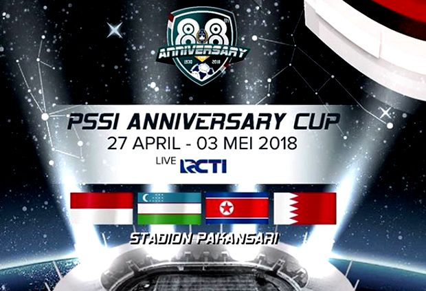 Ini Harga Tiket Turnamen PSSI Anniversary Cup 2018