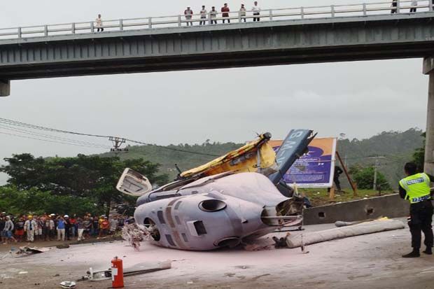 Helikopter Berisi 8 Penumpang Dikabarkan Jatuh