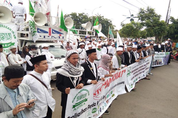 Ormas Islam di Karawang Desak Bupati Buat Perda Anti Maksiat