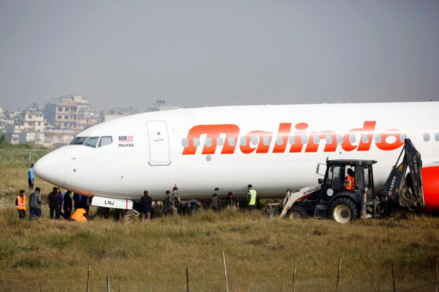 Enam WNI Selamat dalam Insiden Pesawat Tergelincir di Kathmandu