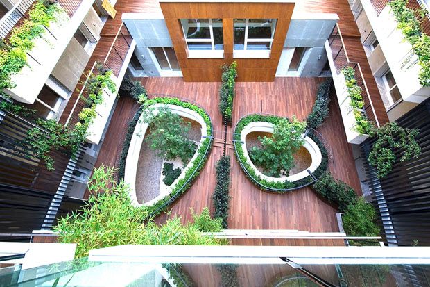 Tertarik Bikin Taman? Ini Desain Courtyard Keren untuk Rumah Anda