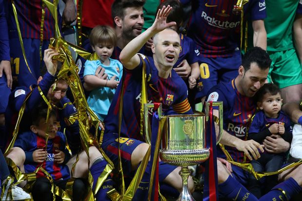Air Mata Iniesta dan Trofi Copa del Rey Terakhir