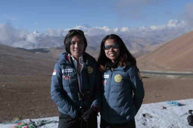 Tim WISSEMU Sampai di Everest Basecamp Tibet