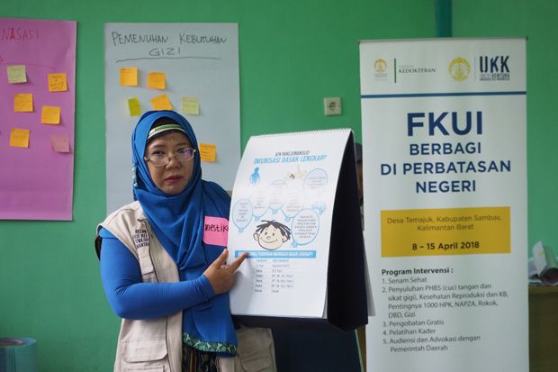 FK Universitas Indonesia Maksimalkan Pelayanan Kesehatan di Perbatasan Kalbar dengan Sarawak