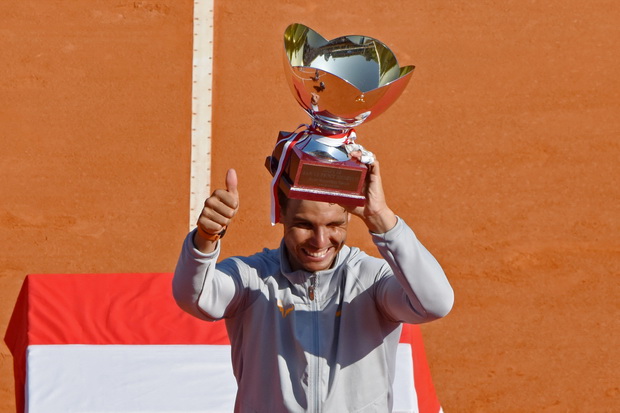 Nadal Ukir Rekor Baru Usai Gigit Trofi di Monte Carlo