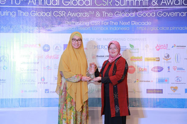 Peduli Pendidikan, Samsung Sabet Global CSR Summit and Awards 2018