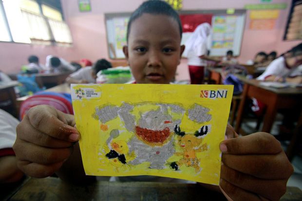 Lewat Kartu Pos Asian Games, BNI Ajak Anak Literasi Keuangan