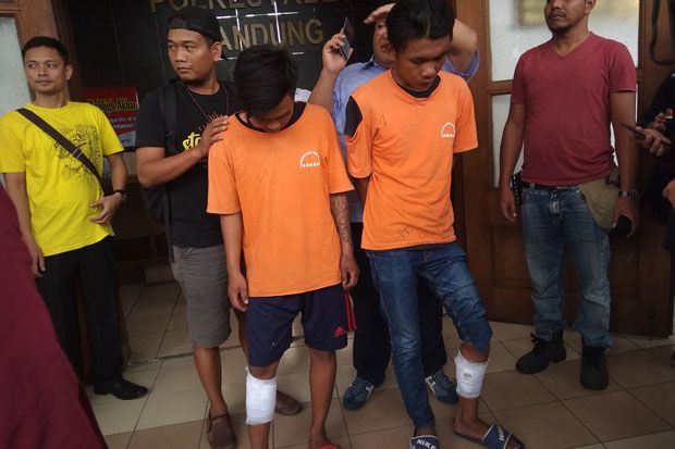 Polrestabes Tembak 2 Begal Sadis yang Biasa Beroperasi di Kota Bandung