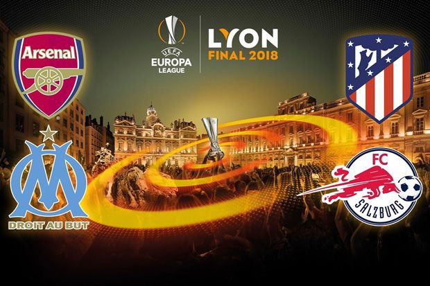 Jadwal Leg I Semifinal Liga Europa 2017/2018, Jumat (27/4/2018)