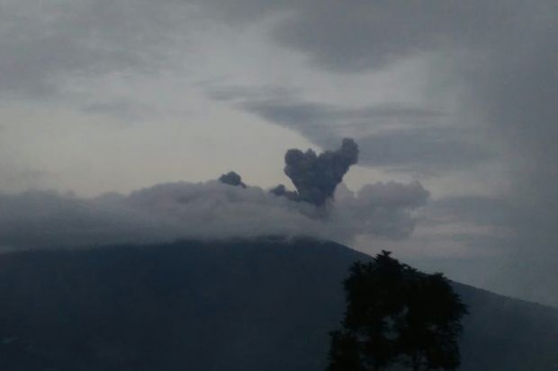 Gunung Marapi Meletus, Luncurkan Abu Vulkanik Setinggi 300 Meter