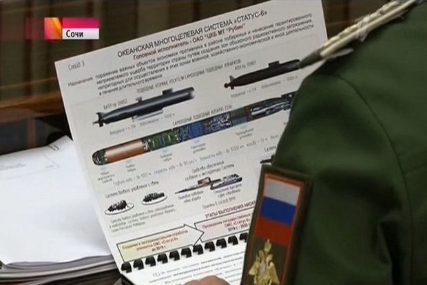 Torpedo Nuklir Rusia Disebut Bisa Bikin Tsunami 91 Meter di AS