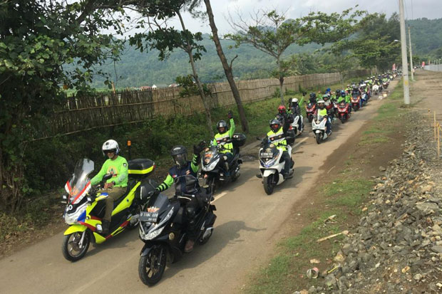 Komunitas Pecinta Honda PCX Gelar Silahturahmi Akbar