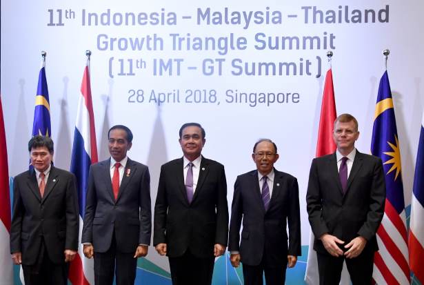 Jokowi: Kerja Sama RI-Malaysia-Thailand Harus Perkuat ASEAN