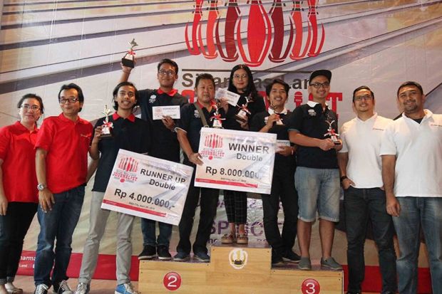 Property and Bank Sabet Juara Sinar Mas Land Journalist Bowling Torunament 2018