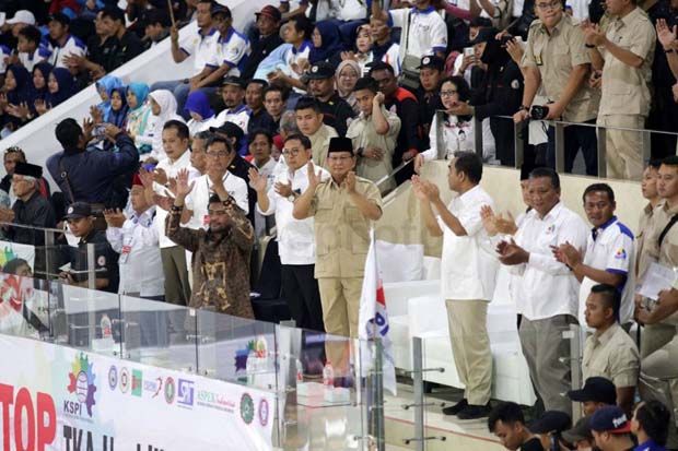 Deklarasi Dukungan KSPI Kepada Prabowo Dikritik