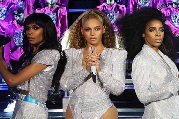 Destinys Child Reuni di Konser Beyonce