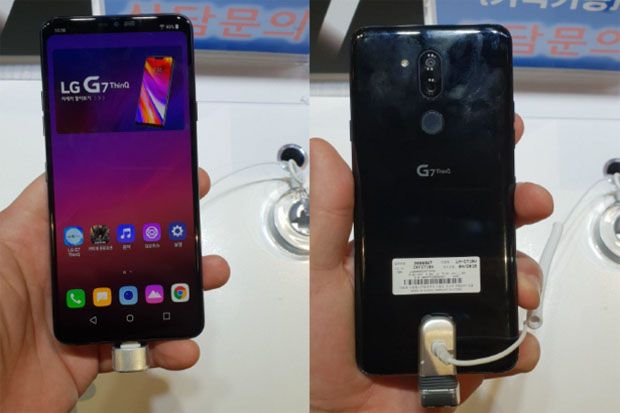 Jelang Pengumuman, Beredar Gambar Utuh LG G7 ThinQ