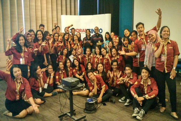 Belajar Jurnalistik, Mahasiswa Sanata Dharma Yogyakarta Kunjungi SINDO