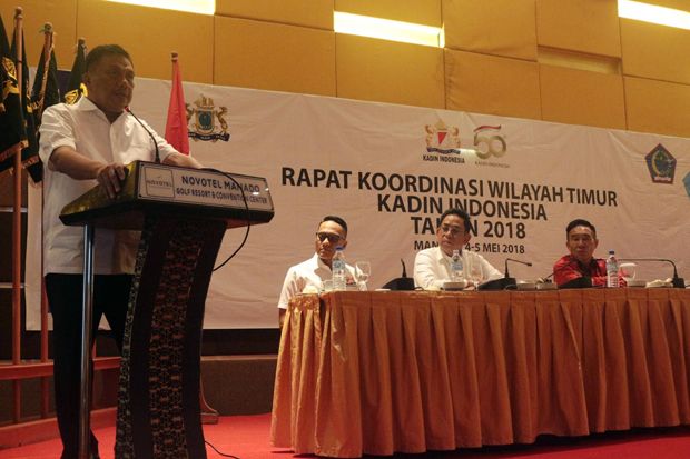 Gubernur Olly Tantang Kadin ke Sulawesi Utara