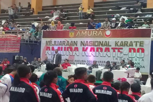 Cari Bibit Karate Potensial, Perguruan Amura Gelar Kejurnas