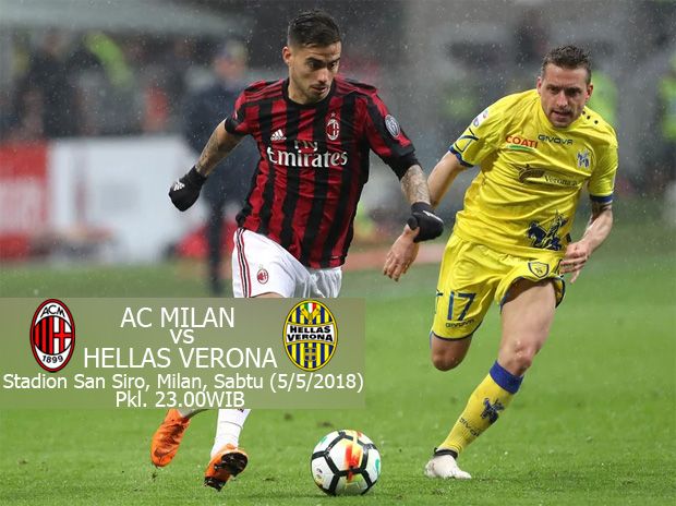 Preview AC Milan vs Hellas Verona: Berebut Jatah ke Liga Europa