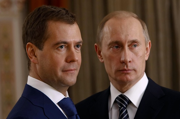 Putin Kembali Tunjuk Medvedev Jadi PM Rusia
