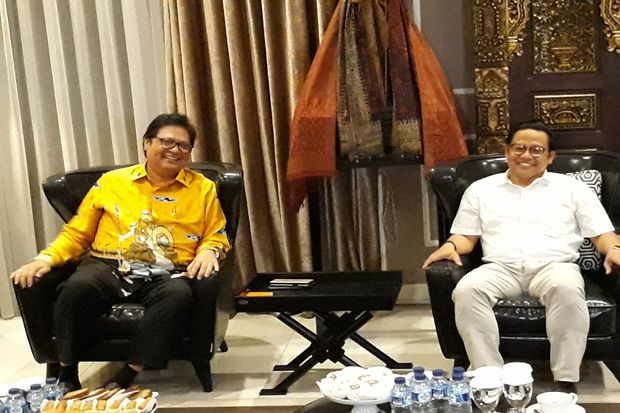 Hadapi Pilpres 2019, Airlangga-Cak Imin Gelar Pertemuan