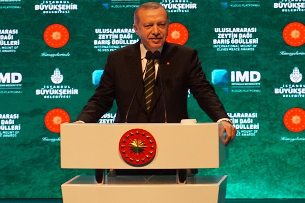 Kecam Israel, Erdogan Sindir Dunia Tak Peduli Penderitaan Palestina