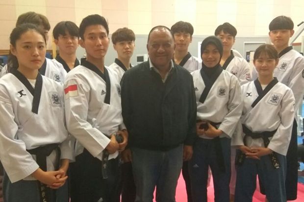 Ketum PBTI Tinjau Langsung Pelatnas Taekwondo Indonesia di Korea