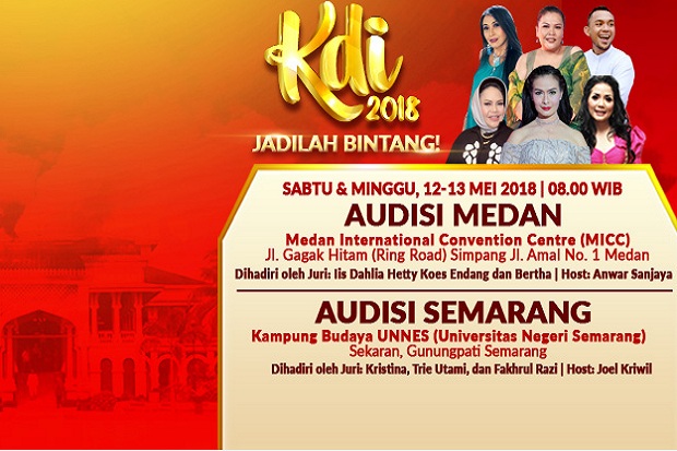 Yuk, Ikutan Audisi KDI 2018 di Kota Semarang