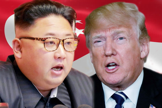 Singapura Konfirmasi Lokasi Pertemuan Trump-Kim Jong-un