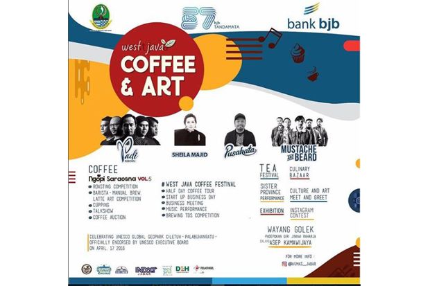 bank bjb Rayakan HUT ke-57 dengan Mewarnai West Java Coffee & Art