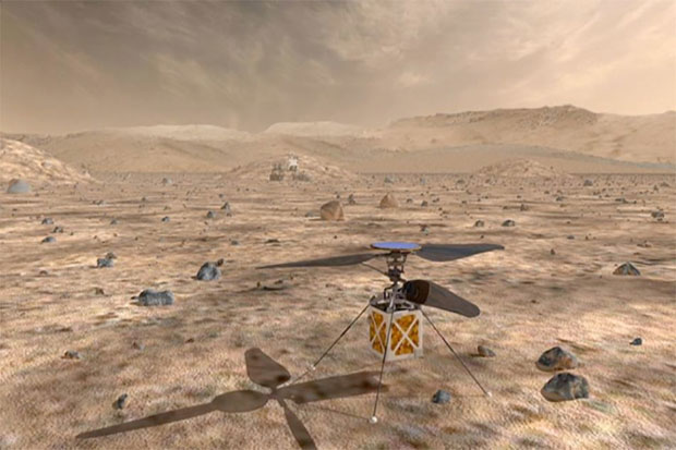 NASA Siap Terbangkan Helicopter ke Mars Tahun 2020