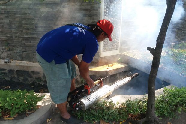 Banyak Nyamuk, Perindo Asapi Ratusan Rumah di Semarang