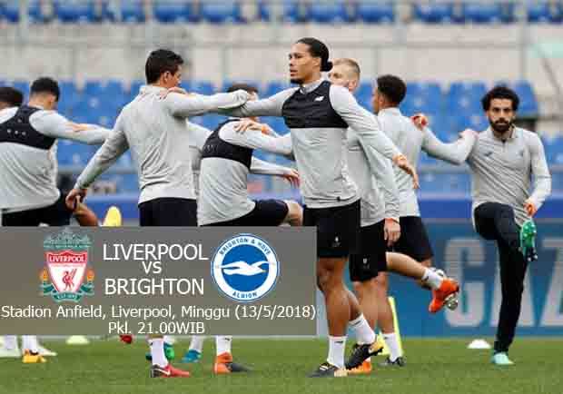 Preview Liverpool vs Brighton: Tiga Poin Krusial di Ujung Musim