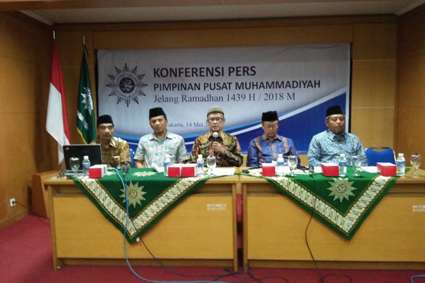 PP Muhammadiyah Tetapkan Awal Puasa Kamis 17 Mei 2018