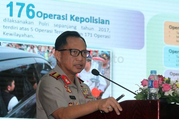 Pasca Bom Surabaya, Kapolri Instruksikan Seluruh Polda Siaga I