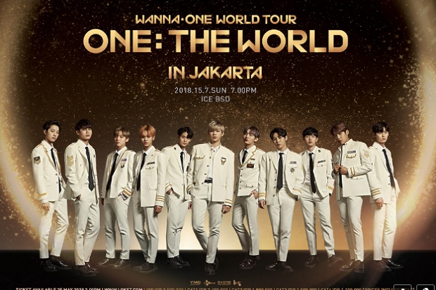 Wanna One Konser di Jakarta, Ini Tanggalnya