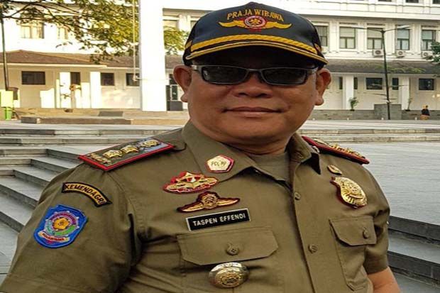 Halau PKL, Satpol PP Kota Bandung Patroli 24 Jam