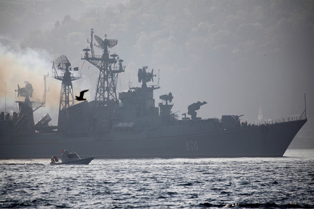 Demi Suriah, Kapal Perang Rusia dengan Rudal Kalibr Siaga Permanen