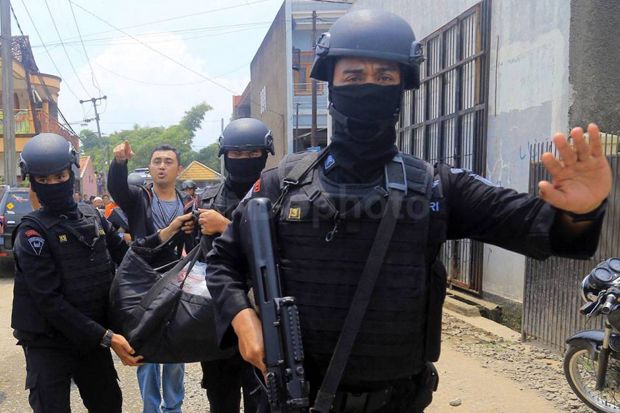 Pascapenyerangan Mapolda Riau, Terduga Teroris Ditangkap di Bengkalis