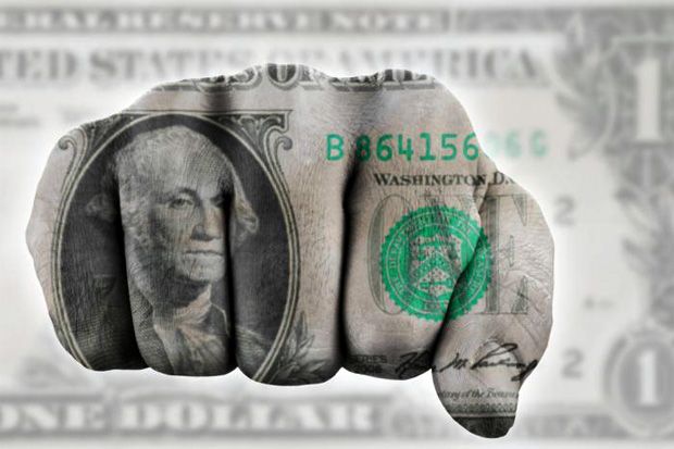 Dolar Amerika Serikat Menang Lima Hari Beruntun