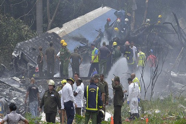 Ada 104 Penumpang di Boeing 737 Jatuh dan Meledak di Kuba