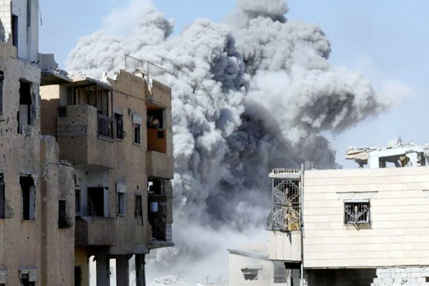 Gudang Senjata di Suriah Meledak, 11 Tewas