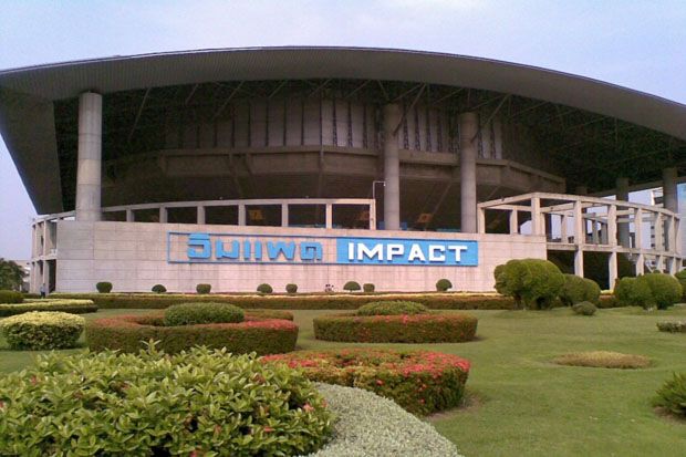 Kesan Pertama Greysia Jajal Lapangan Impact Arena Bangkok