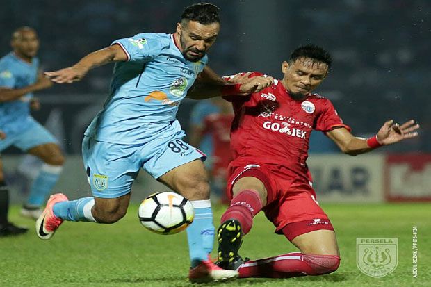 Kalahkan Persija, Persela Jaga Keangkeran Stadion Surajaya