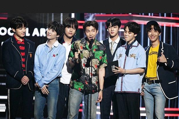 BTS Kembali Raih Penghargaan Bergengsi Billboard